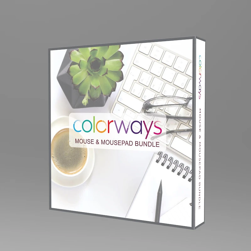 Colorways Wireless Mouse and Pad Combo B - English Edition