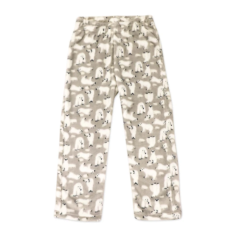 Jesse & Lulu Lounge Pantalon de pyjama : Gris ours polaire moyen