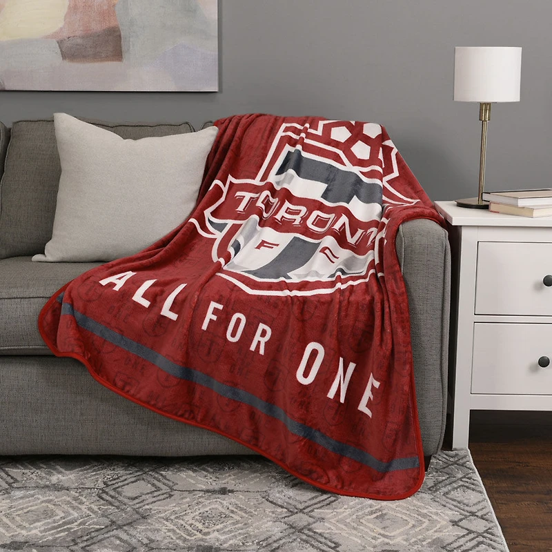 MLS Toronto FC Plush Blanket, 50"x60"