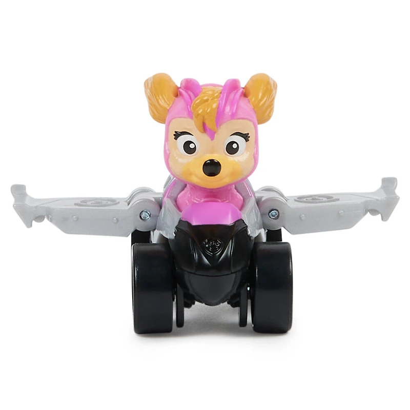 PAW Patrol: The Mighty Movie, Pup Squad Racers Collectible Skye, Mighty Pups Toy Cars
