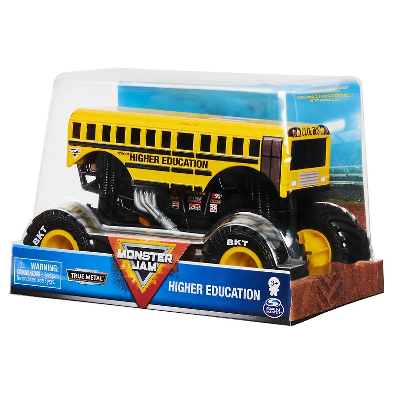 Monster Jam, Monster truck Higher Education officiel, véhicule en métal moul