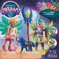 Playmobil - Crystal and Moon Fairy with Soul Animals