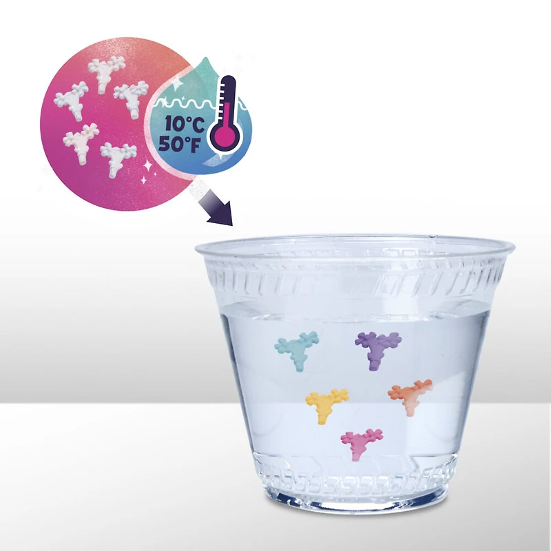 My Little Pony Mini Monde Magique Mini maison de cristal, coffret créatif avec 5 figurines de collection