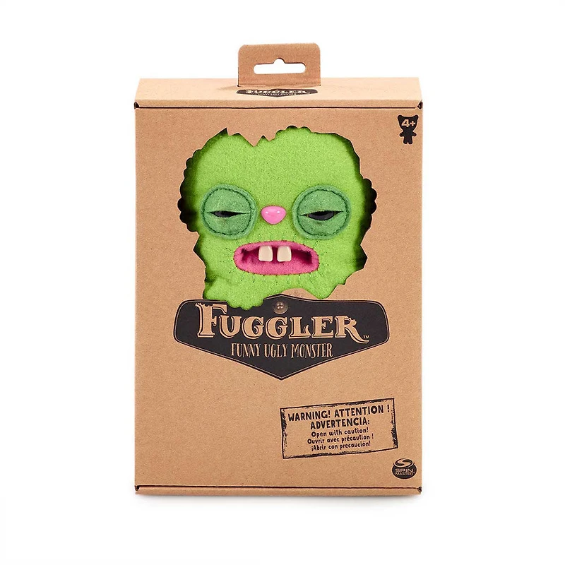 Peluche Fuggler Lapin enragé - Vert - Notre exclusivité