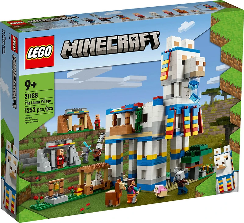 LEGO Minecraft Le village lama 21188 Ensemble de construction (1 252 pièces)