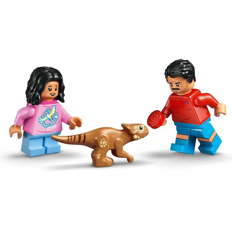 LEGO Jurassic World Raptor Off-Road Escape Dinosaur Toy - Building Toy for Kids, Ages 6+ -  76972