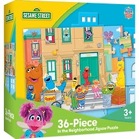 Masterpieces Puzzle Company Sesame Street - "In the Neighborhood" Casse-Tête D'Enfants De 36 Pièces - Édition anglaise