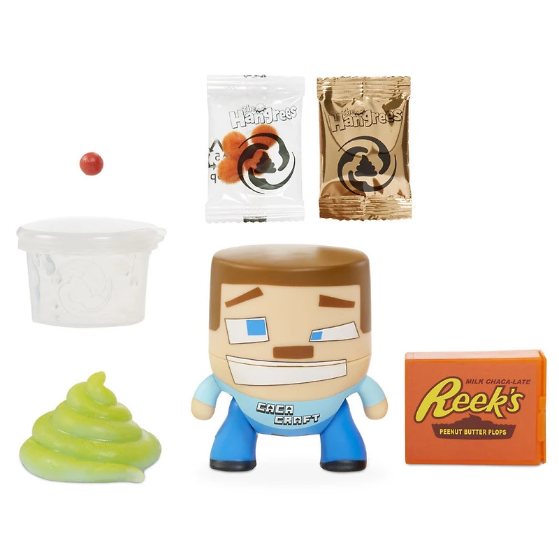 Figurine Parodie The Hangrees Cacacraft à collectionner avec gelée