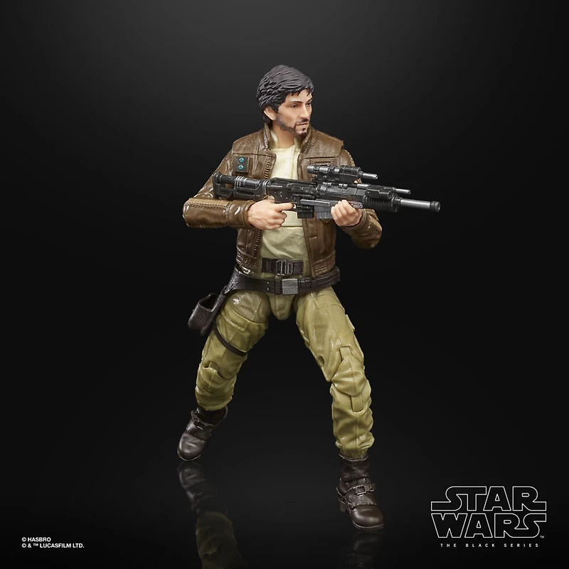 Star Wars The Black Series, capitaine Cassian Andor, figurine de 15 cm, Rogue One : Une histoire de Star Wars