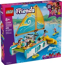 LEGO Friends Travel Boat Adventure Pretend Play Building Toy - Toy Boat Playset for Kids, 8+ 42664