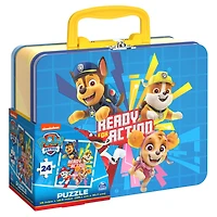 PAW Patrol 24-Piece Puzzle in Tin With Handle