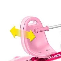 Radio Flyer - Tricycle de luxe 4-en-1 “Promenade 'N Trike” - Rose - Notre exclusivité