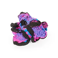 Kinetic Sand,Coffret Slice N' Surprise avec 383 g de sable de jeu noir, rose et bleu et 7 outils