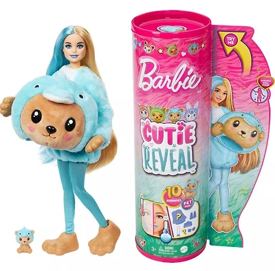 Barbie-Cutie Reveal-Poupée sur le thème des costumes