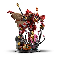 LEGO NINJAGO Le Robot Chevalier de Feu, Ensemble de Construction avec 2 Figurines Incluant Kai 71846