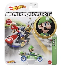 Hot Wheels - Mario Kart - Luigi - Spécial Circuit