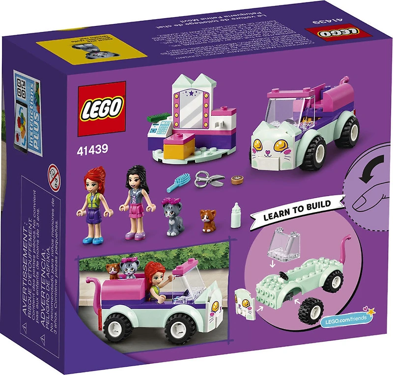 LEGO Friends Cat Grooming Car 41439 (60 pieces)