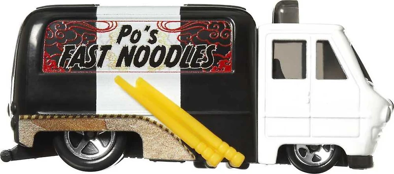 Hot Wheels Kung Fu Panda Véhicule inspiré d'un personnage