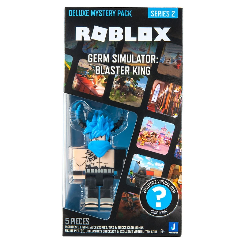 Roblox, paquet mystère de luxe - Simulateur de germe : Blaster King