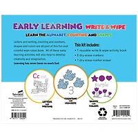 SpiceBox Children's Art Kits Imagine It Early Learning Write and Wipe - English Edition