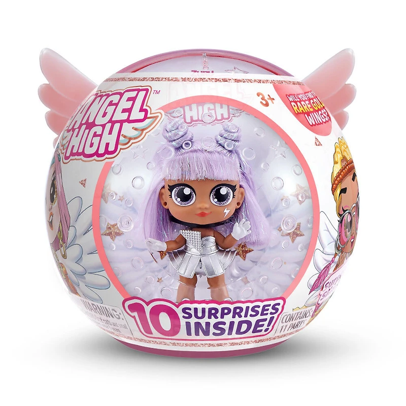 Poupée Capsule Itty Bitty Prettys Angel High avec 10 accessoires surprise par ZURU - L'assortiment peut varier