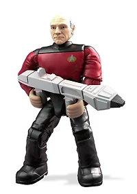 Mega Construx - Héros - Figurine à assembler - Star Trek - Capitaine Picard