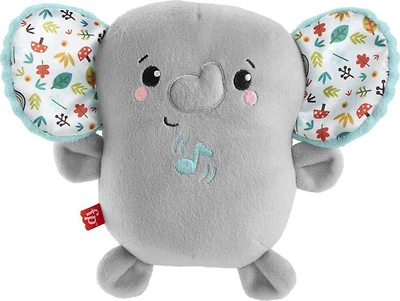 Fisher-Price-Peluche éléphant musicale pour bébé avec vibrations apaisantes