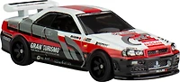 Hot Wheels Nissan Skyline GTR (BNR34) 1:64 Scale Die-Cast Car