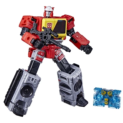 Transformers Toys Generations Legacy Voyager Autobot Blaster  and  Eject Action Figures
