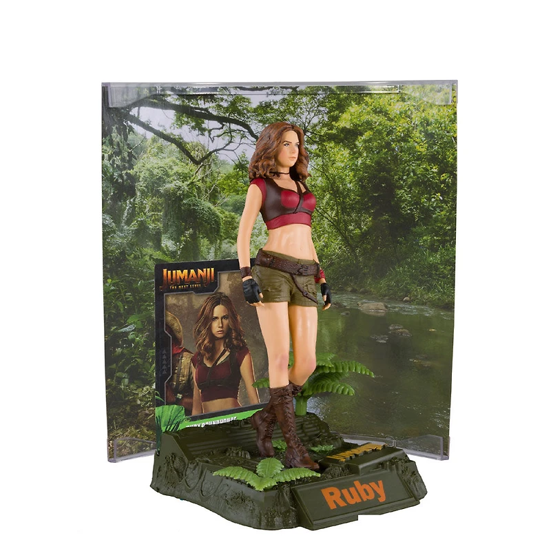 Movie Maniacs 6" Figure Posée-Ruby Roundhouse (Jumanji)