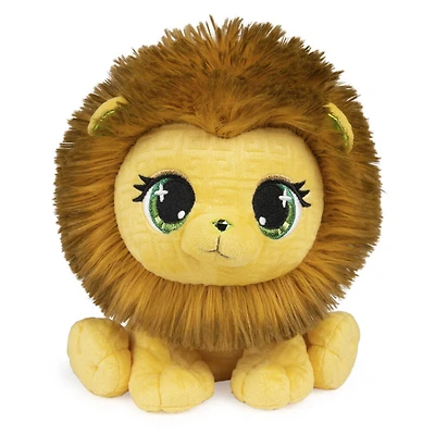 P.Lushes Pets Gem Stars Collection, peluche lion Eleni Key, jaune/marron, 15,2 cm
