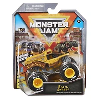 Monster Jam, Monster truck Earth Shaker officiel, véhicule en métal moulé, échelle 1:64