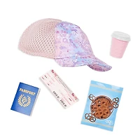 Our Generation Ari Poupée globe-trotter 46 cm et valise à roulettes