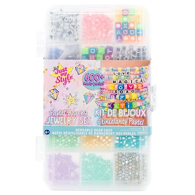 Just My Style Kit de bijoux scintillants pastels