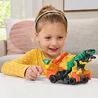 VTech Switch & Go Boost Flex le T-Rex + Voiture Racer - Édition française