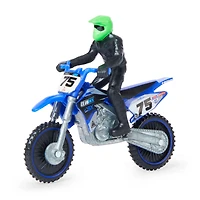 Supercross, Authentic Josh Hill 1:24 Scale Die-Cast Motorcycle with Rider Figure