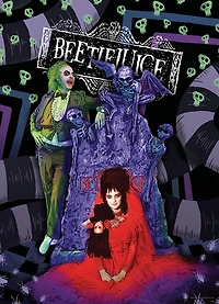 Beetlejuice "Graveyard Wedding" Puzzle 1000 pièces