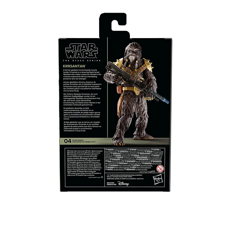 Star Wars The Black Series Krrsantan, Star Wars: The Book of Boba Fett 6-Inch Action Figures