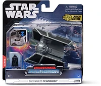 Escadron Micro Galaxie de Star Wars - Classe chasseur stellaire - TIE avancé de Darth Vader