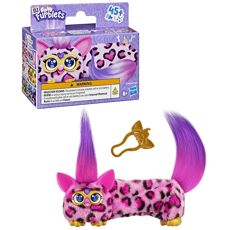 Furby DJ Furblets Kitt-Ee-Luv, jouet en peluche