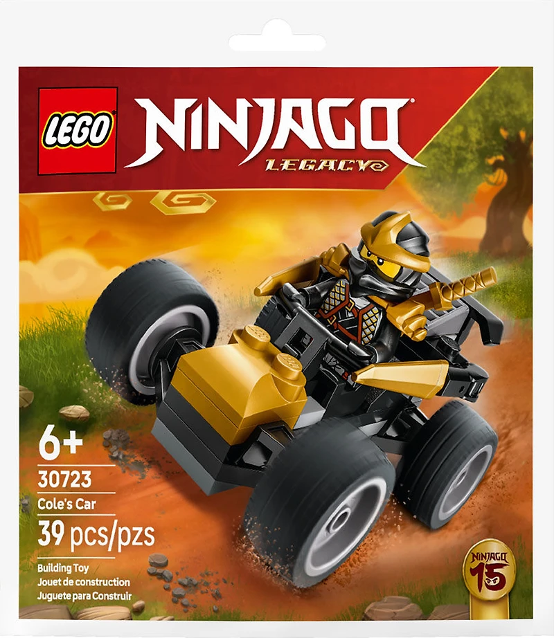 LEGO Ninjago La voiture du ninja Cole 30723
