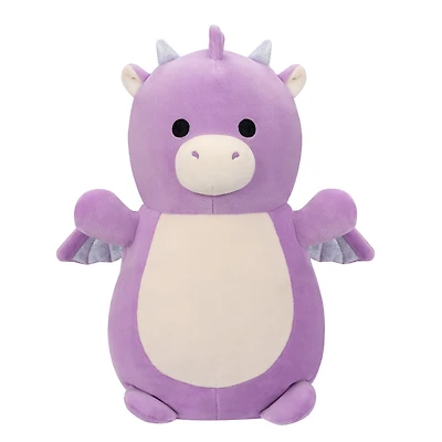 Squishmallows HugMees 10" - Dina le dragon violet