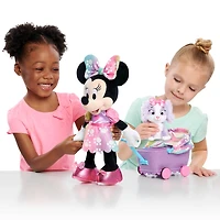 Peluche Sons et Lumières Disney Junior Minnie Mouse Waggin' Wagon - Édition anglaise