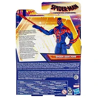 Marvel Spider-Man: Across the Spider-Verse Spider-Man 2099 Toy, 6-Inch-Scale Action Figure with Laser Blast Accessory, Toys for Kids Ages 4 and Up