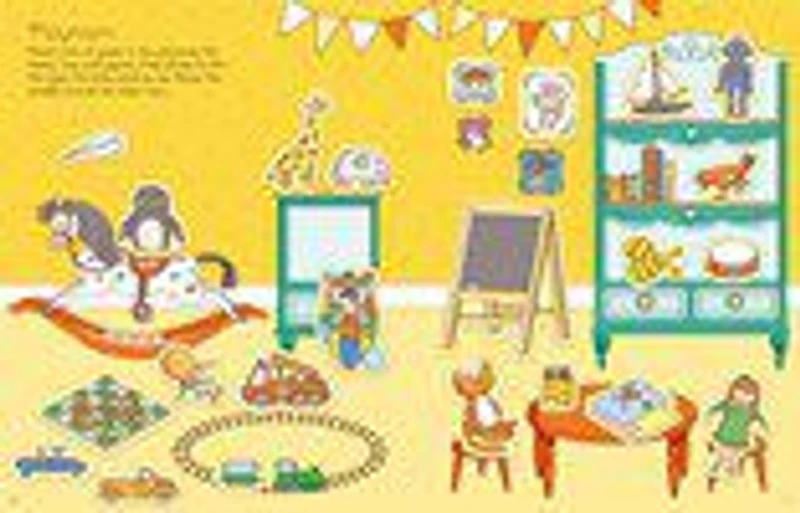 First Sticker Book Dolls House - Édition anglaise