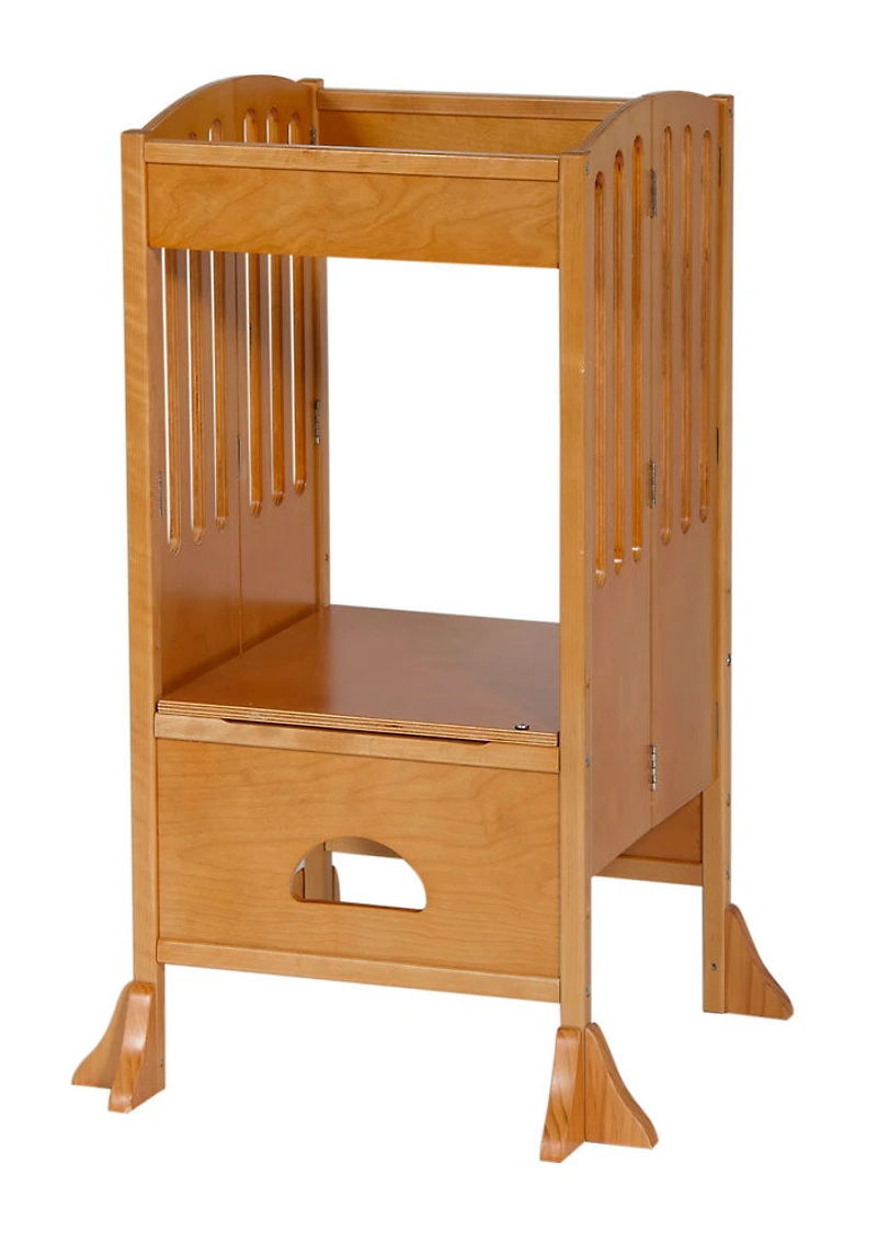 Guidecraft Contemporary Kitchen Helper, Honey