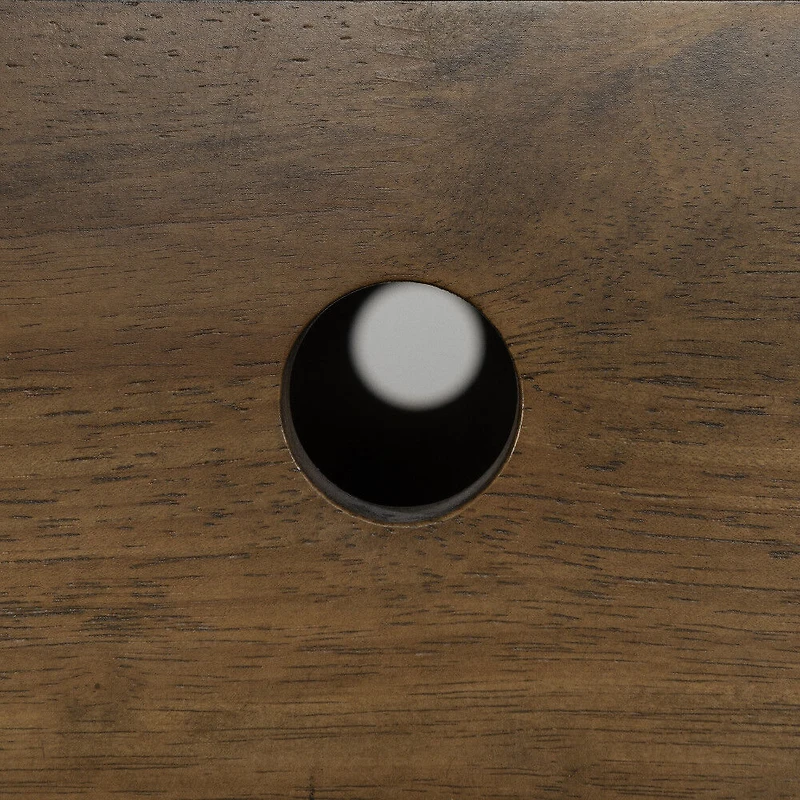 Kodali Computer Desk Natural Walnut