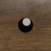 Kodali Computer Desk Natural Walnut