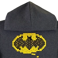 Lego Batman Sweat à capuche en polaire Charcoal Melange