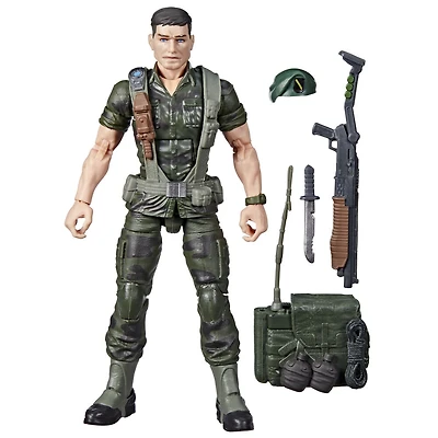 G.I. Joe Classified Series, figurine Vincent R. "Falcon" Falcone 64 de collection premium de 15 cm avec accessoires multiples, emballage spécial